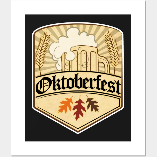 Oktoberfest shield Wall Art by Styleuniversal